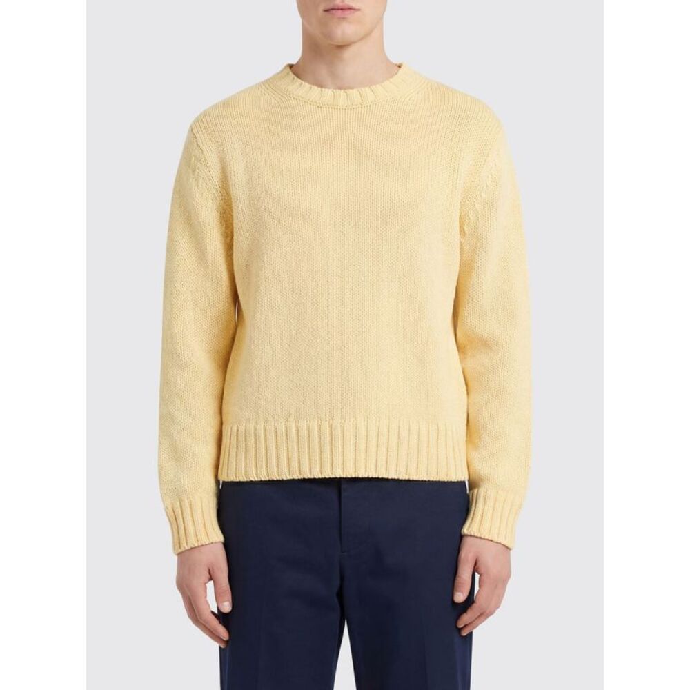 Sunflower Men Cotton Crew Neck Knit Sunflower